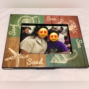 Coastal Charm Wooden Picture Frame